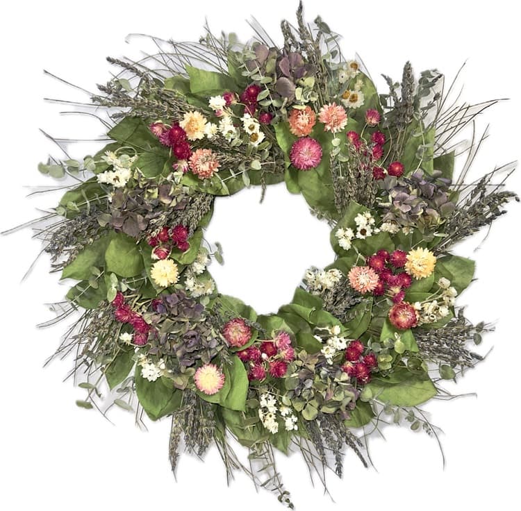 Lavender wreath