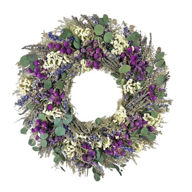 Lavender wreath