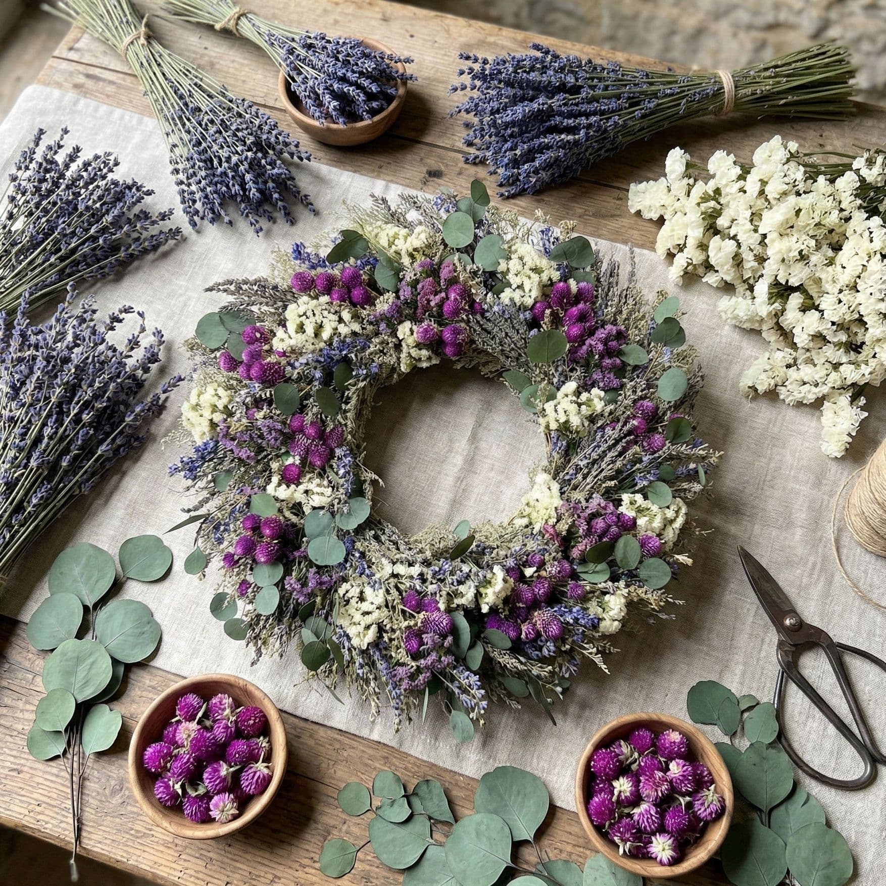 Floral Treasure Wreath 1