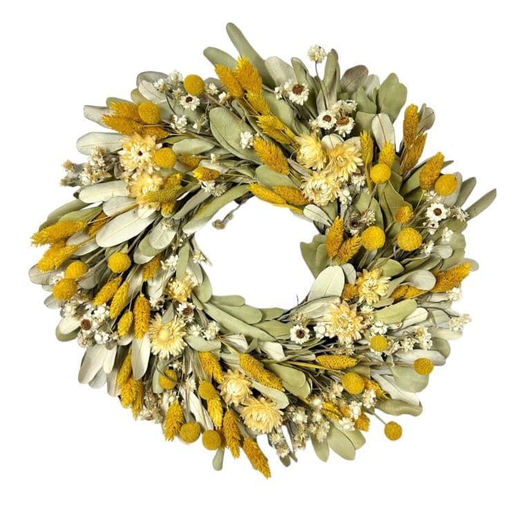 16" Sunny Garden Wreath