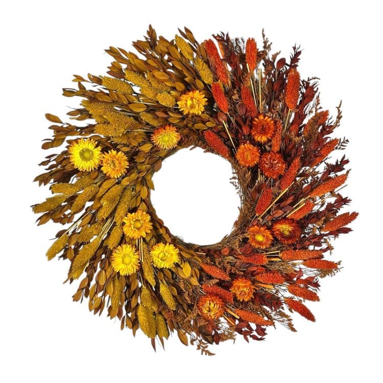 18" Autumn Ombre Wreath