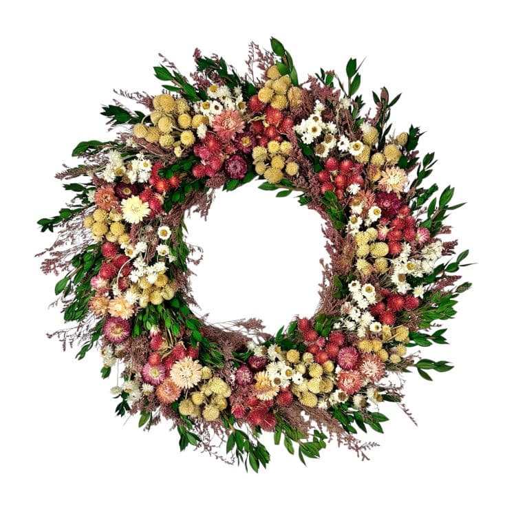 22" Floral Affair Wreath