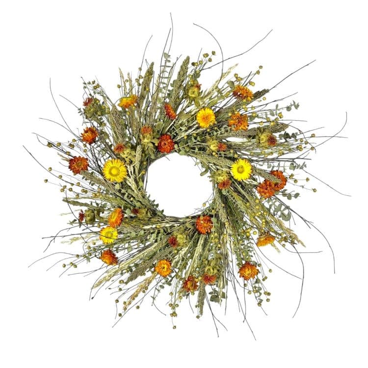 22" Sunset Fields Wreath